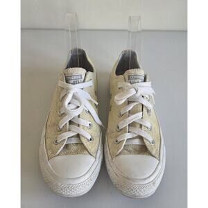 Converse Chuck Taylor All Star Natural Cream Lace Ox Sneaker Size 6